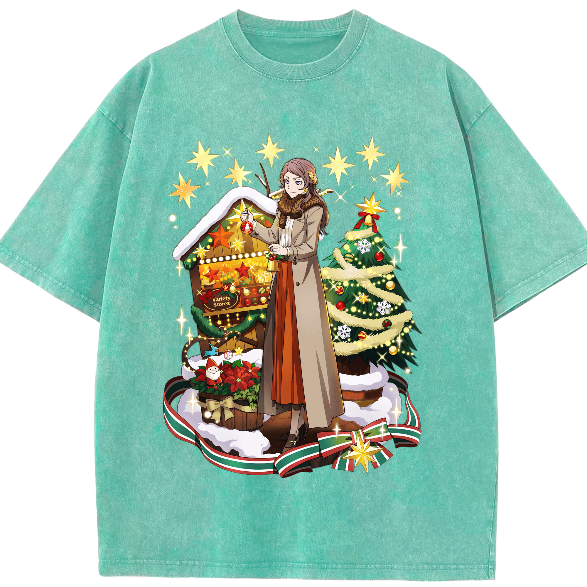 （画像用） 文豪ストレイドッグス Bungo Stray Dogs 綿100% ヴィンテージ風 半袖Tシャツ（フロントプリント）